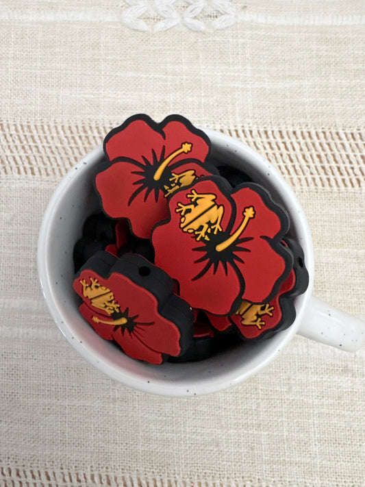Puerto Rico Flower Focal Bead