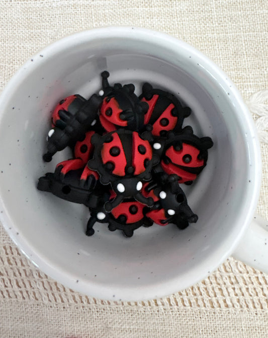 Ladybug Focal Bead