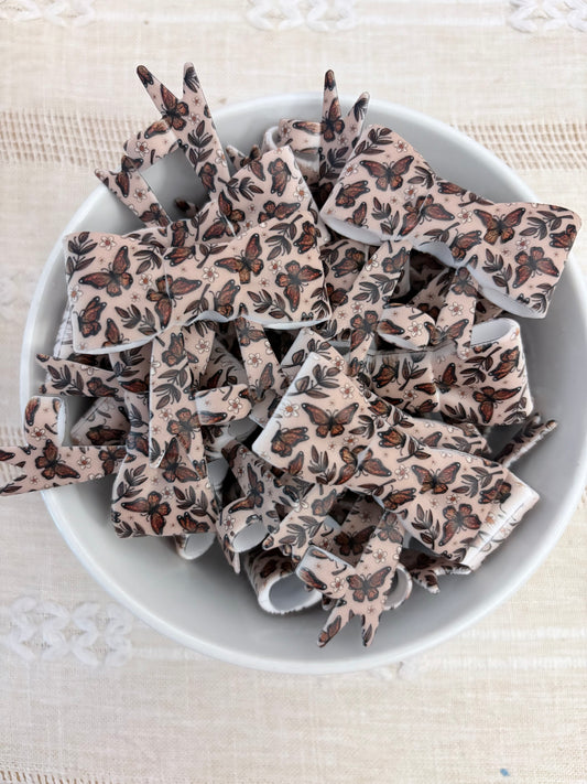 Monarch Butterflies Silicone Straw Topper