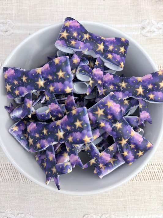 Stars Silicone Straw Topper