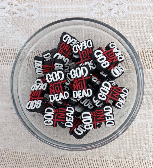 God is Not Dead Focal Bead