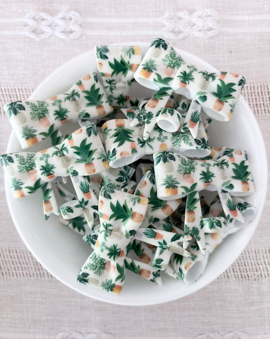 Plants Silicone Straw Topper