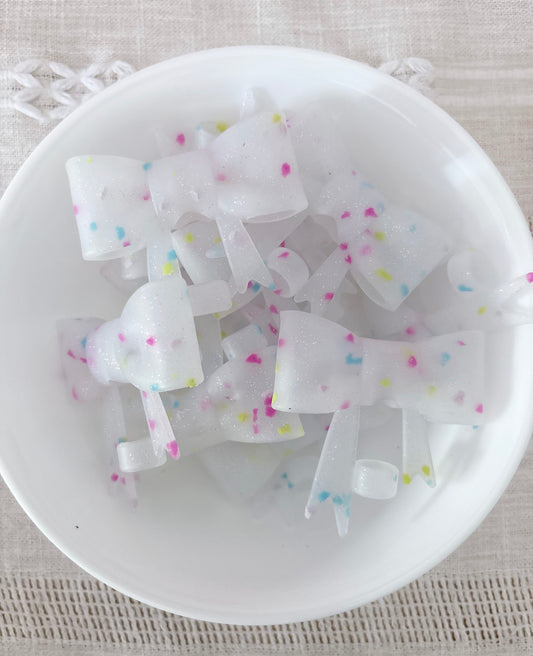 Glitter Sprinkle Silicone Straw Topper