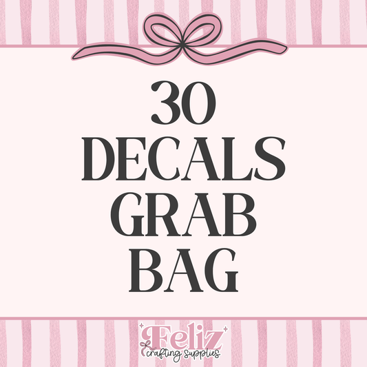 30 UVDTF Decals Grab Bag