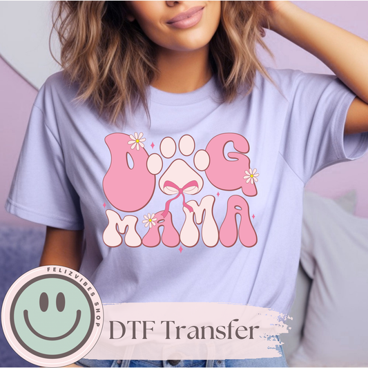 Dog Mama Coquette DTF Print