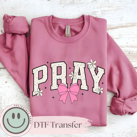 Pray DTF Print (11 inches)