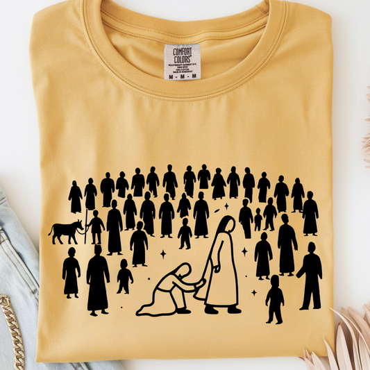 Woman Healed Screen Print