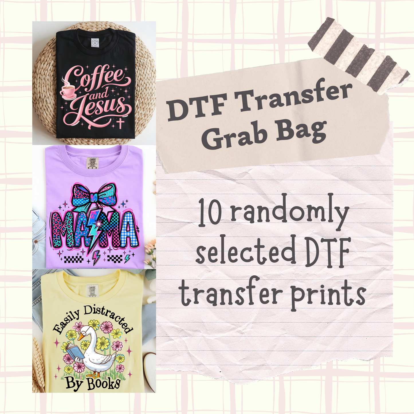 10 DTF Grab Bags