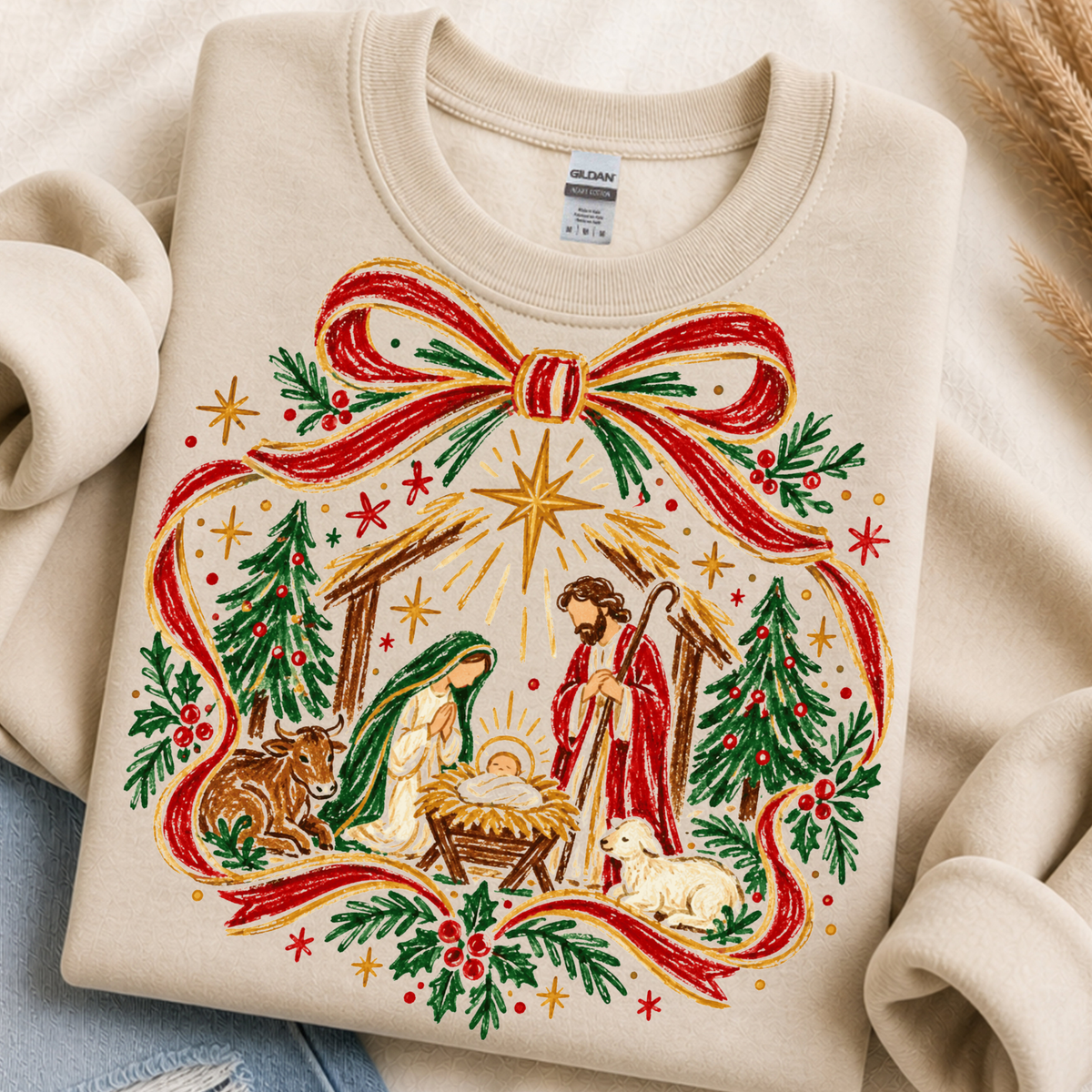 Nativity DTF Print