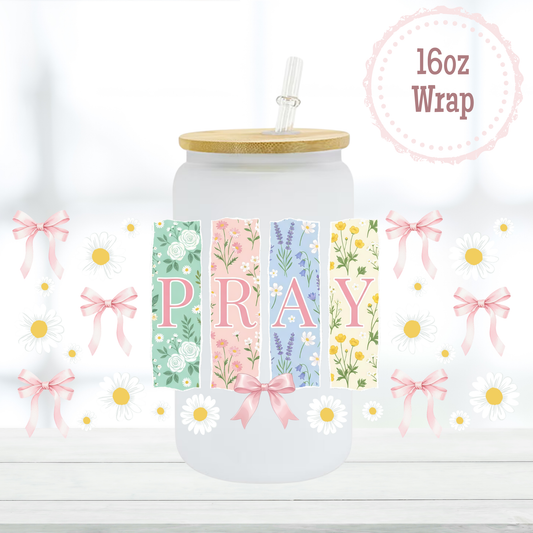 Pray 16oz UVDTF Cup Wrap